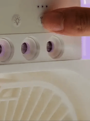 Mini Climatiseur - Ventilateur - Diffuseur et Veilleuse : Tout en UN