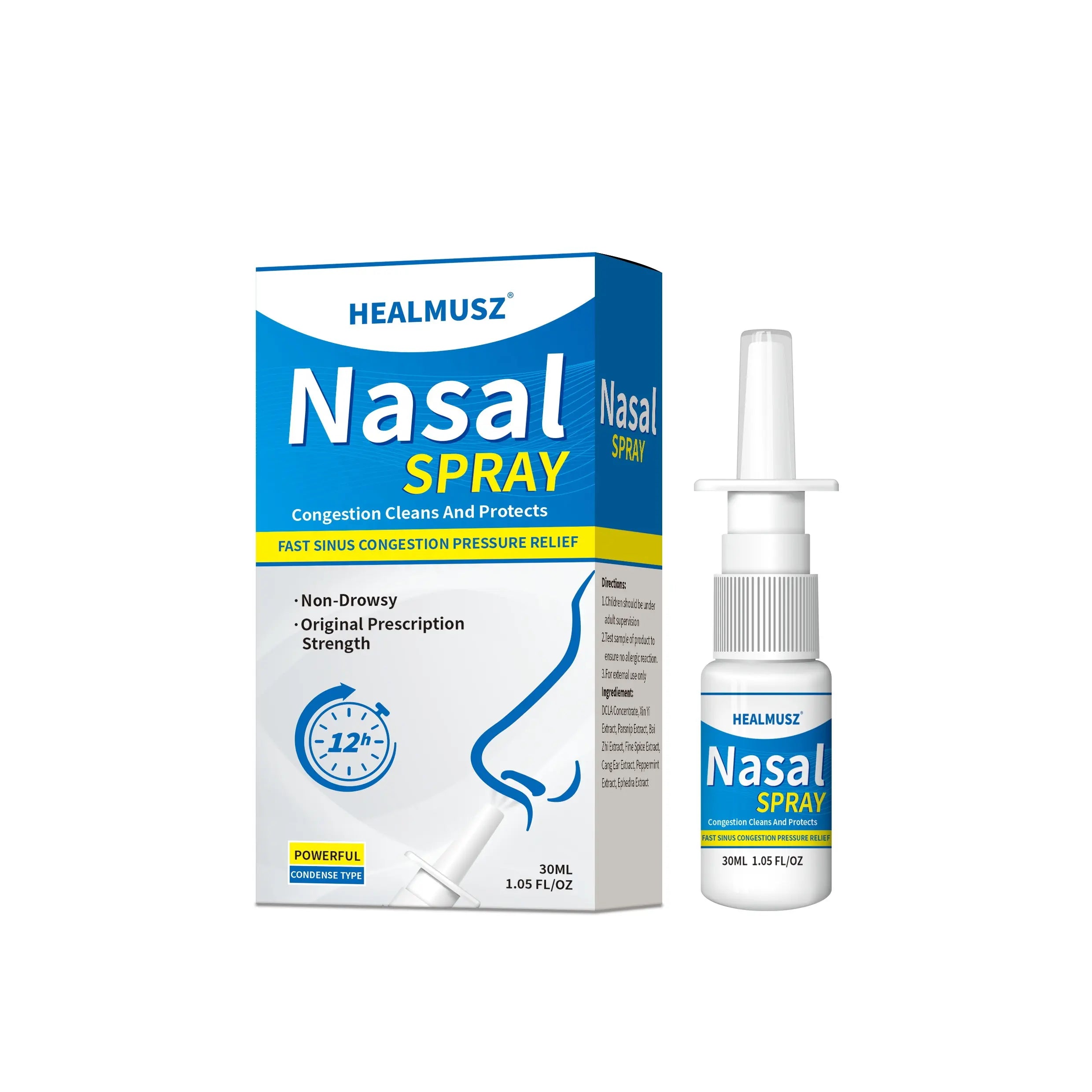 Spray Nasal Pour Soulager Lobstruction Nasale Et La Sinusite Bénin