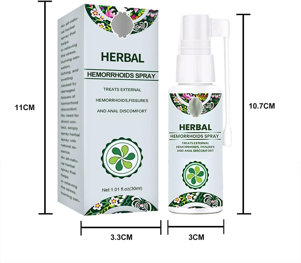 HERBAL SPRAY - Traitement efficace contre les Hémorroïdes interne et externe - Burkina Faso