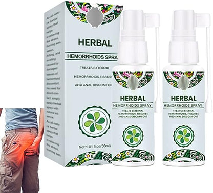 HERBAL SPRAY - Traitement efficace contre les Hémorroïdes interne et externe