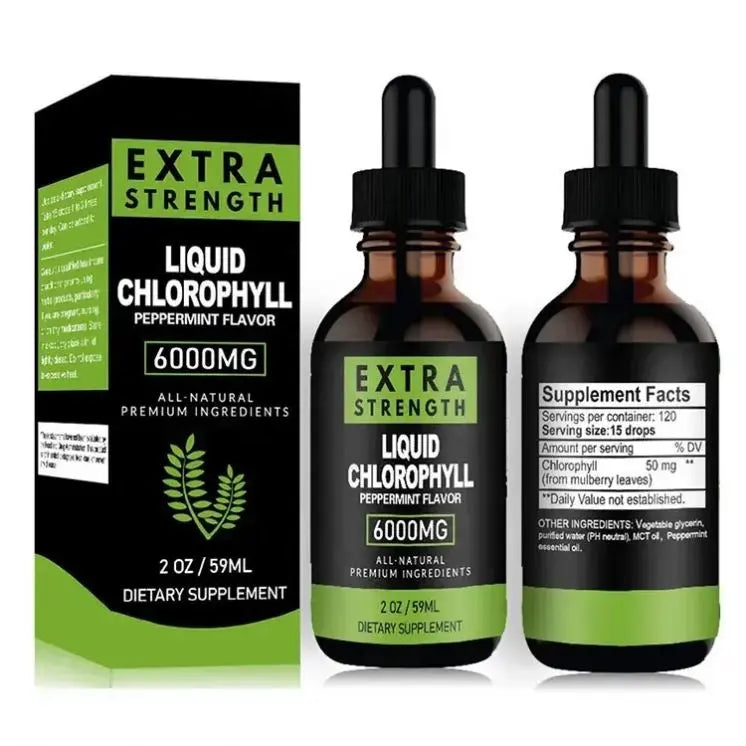 Chlorophylle Liquide : Booster du Système Immunitaire et  Facilitateur de Digestion