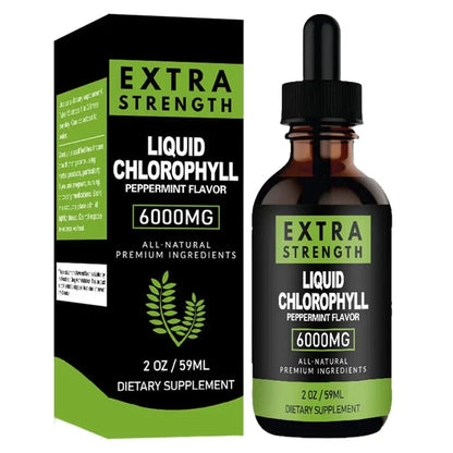 Chlorophylle Liquide : Booster du Système Immunitaire et  Facilitateur de Digestion